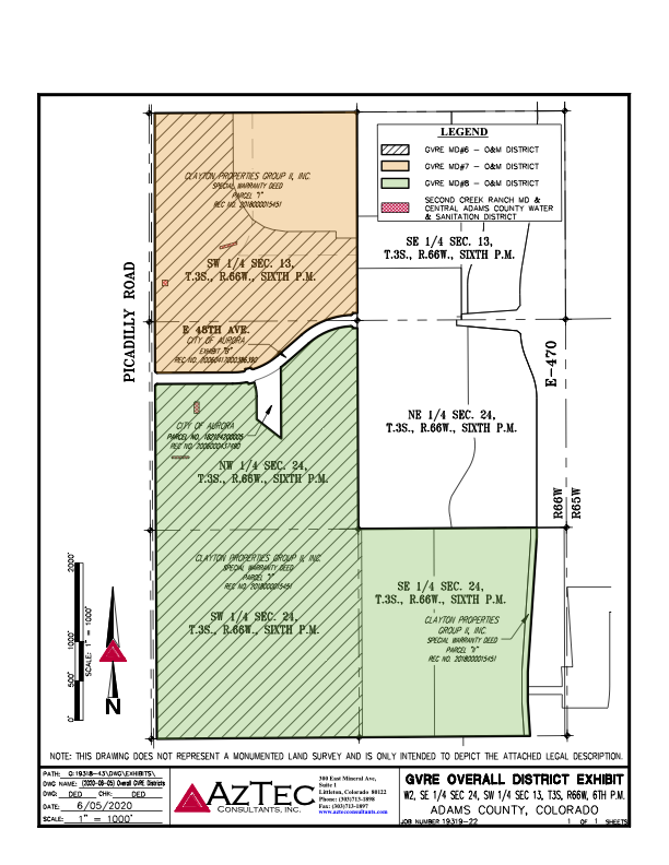 GVRE Metro Districts Nos. 6, 7, and 8