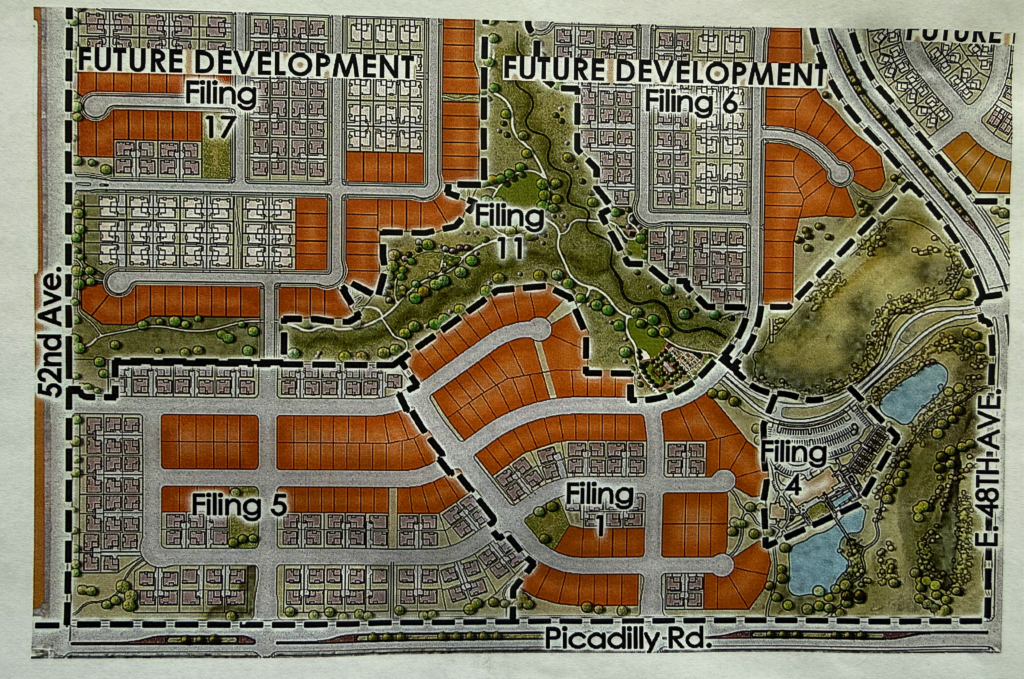 Site plan of The Reserve